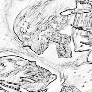 A picture of two ghost riders